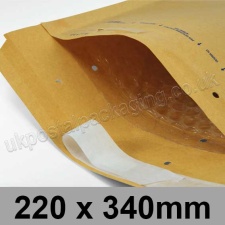 Arofol Gold Padded Envelope, Size 6 (220 x 340mm)
