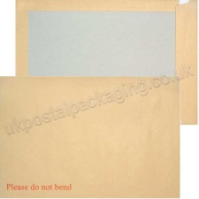 Board Backed Envelopes, Manilla, 352 x 249mm - Box of 125