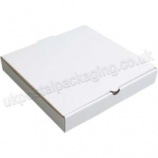 EzePack White 240 x 240 x 50mm (9'') Pizza Style Box - per 10 boxes