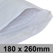 Master'in White Bubble Lined Mailer, Size D/1 (Int. size 180 x 260mm) - Box of 100